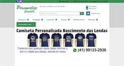 Desktop Screenshot of personalizecuritiba.com.br